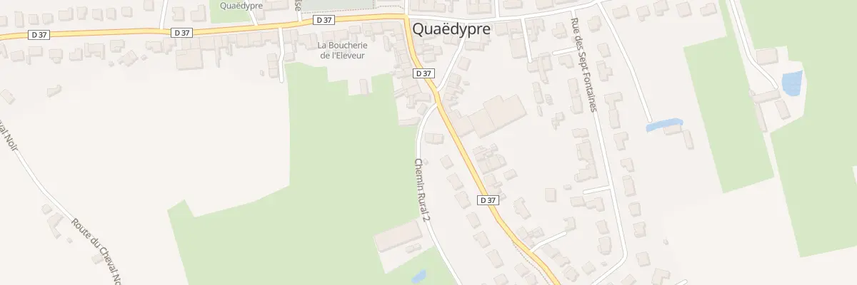 Plan du 21 Rte de Wylder à Quaëdypre