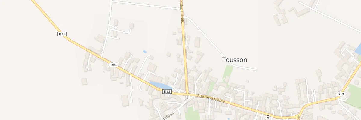Plan du 7 Rue des Tilleuls à Tousson