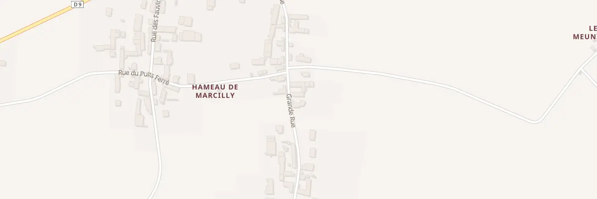 Plan du 5019 Hameau de Marcilly à Beaune-la-Rolande