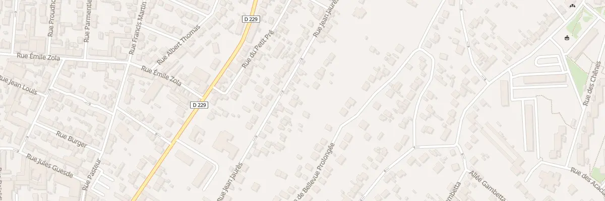 Plan du 48 Rue Jean Jaurés à Villeneuve-Saint-Georges