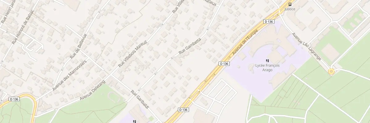 Plan du 6A Rue Gambetta à Villeneuve-Saint-Georges