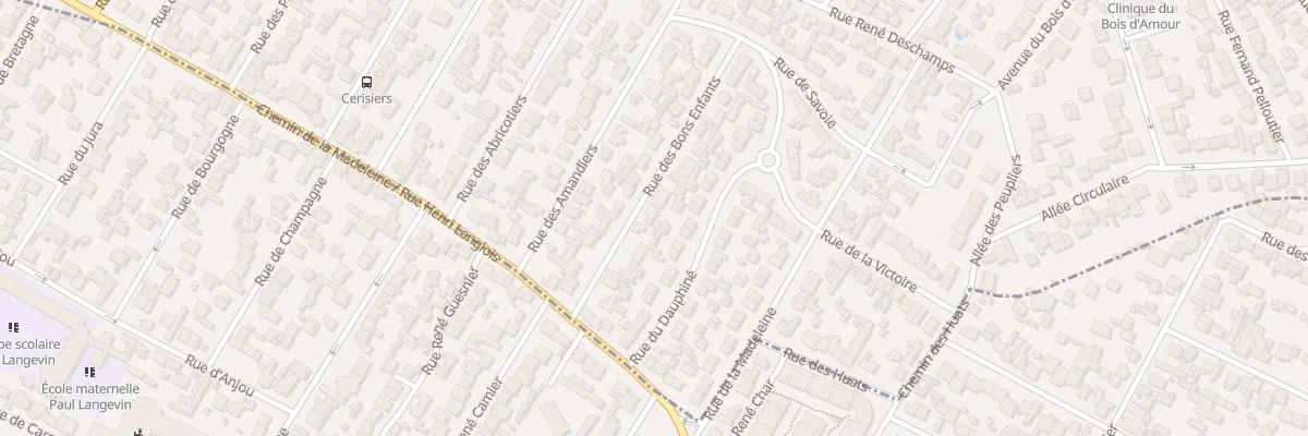 Plan du 12 Rue Des Bons Enfants à Drancy