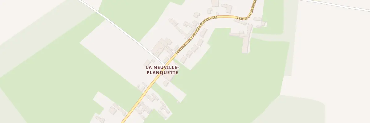 Plan du 1440 Hameau de Neuville Planque à Averdoingt