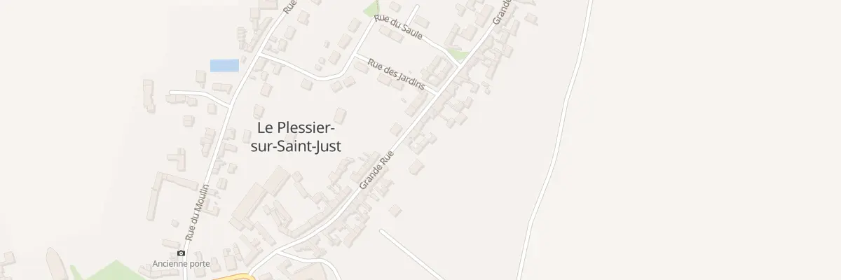 Plan du 236 Gr Grande Rue au Plessier-sur-Saint-Just