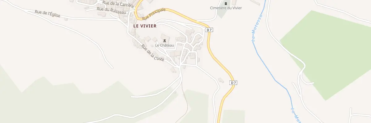 Plan du 66 La Ville au Vivier