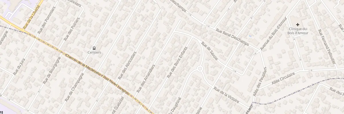 Plan du 21 Rue Des Bons Enfants à Drancy