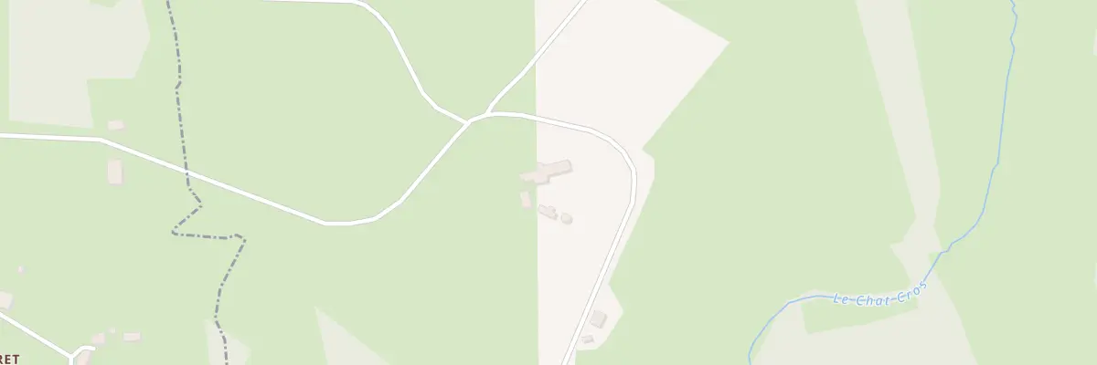 Plan du 3 Cheix à Rougnat