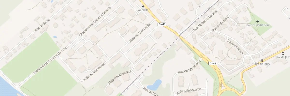 Plan du 3 All du Marronnier à Soisy-sur-Seine