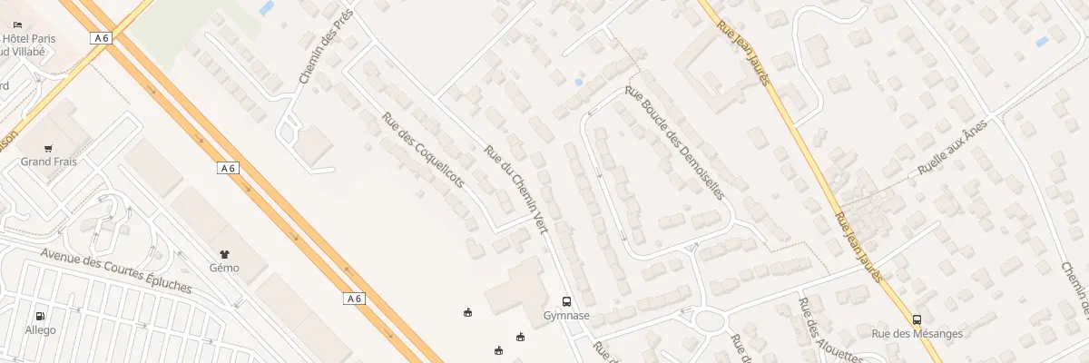 Plan du 36 Rue du Chemin Vert à Villabé