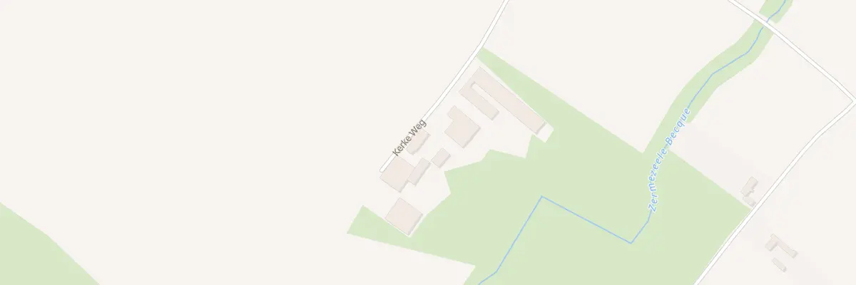 Plan du 1 Rue Kerke Weg à Zermezeele