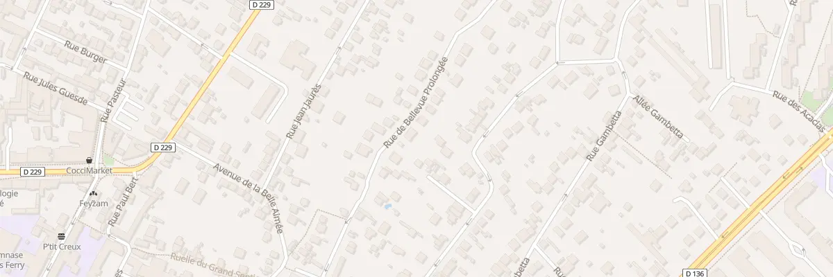 Plan du 78 Rue de Bellevue Prolongée à Villeneuve-Saint-Georges