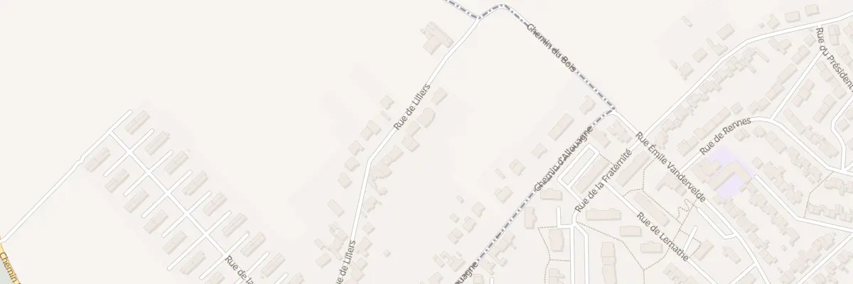 Plan du 26 Rue de Lillers à Cauchy-à-la-Tour