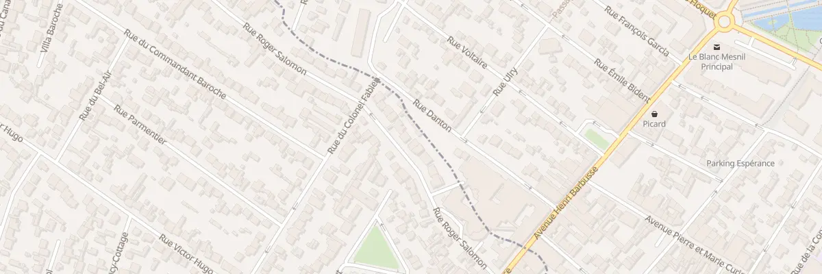Plan du 34A Rue Roger Salomon à Drancy