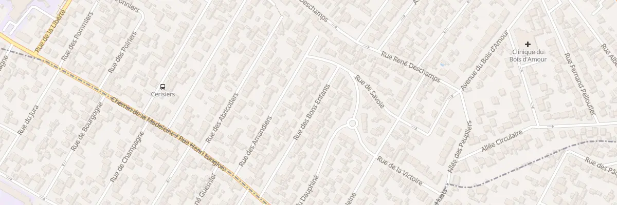 Plan du 23 Rue Des Bons Enfants à Drancy
