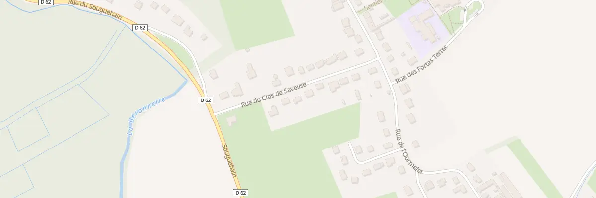 Plan du 13 Rue du Clos Saveuse à Bailleval
