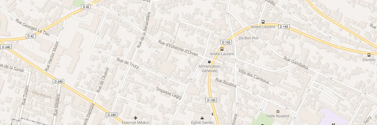 Plan du 67 Rue Émile Boutrais à Fontenay-sous-Bois