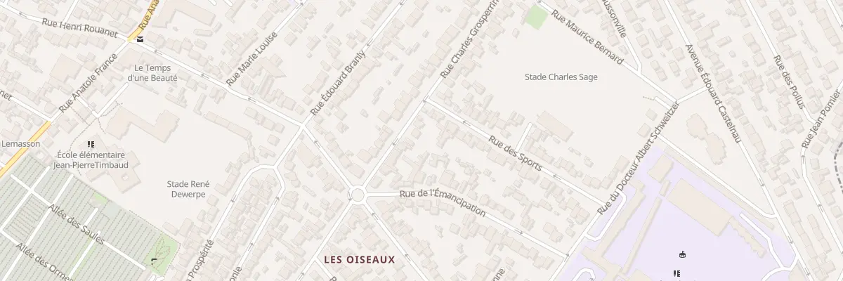 Plan du 54 Rue Grosperrin à Drancy