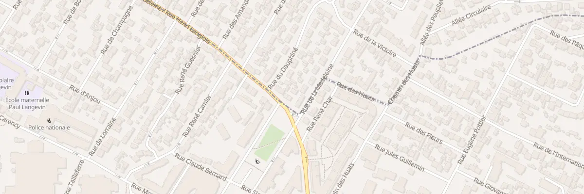 Plan du 141 Rue Henri Langlois à Drancy