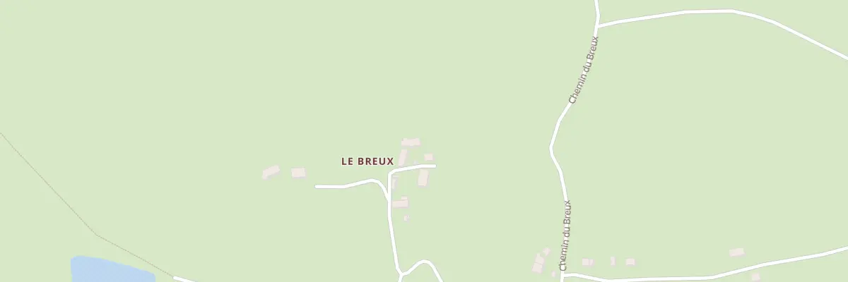 Plan du 5212 Le Breux à Courçais