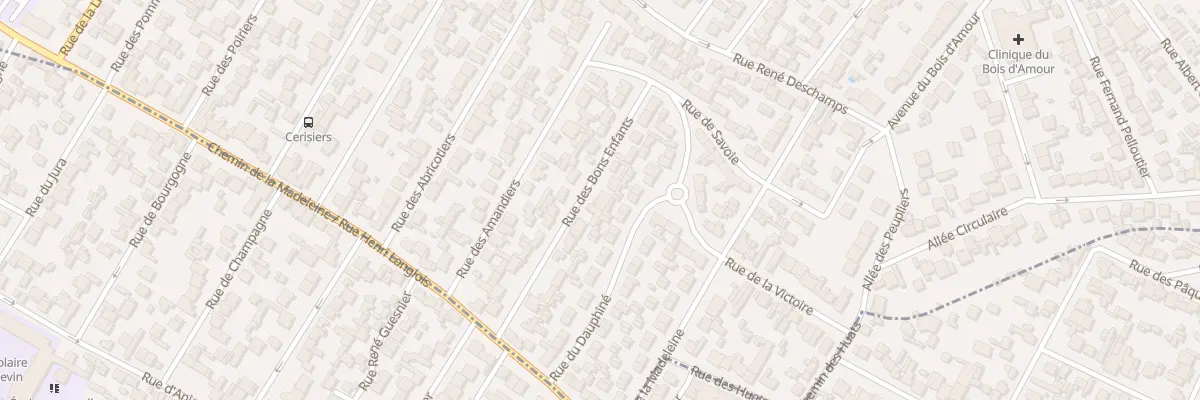 Plan du 18 Rue Des Bons Enfants à Drancy