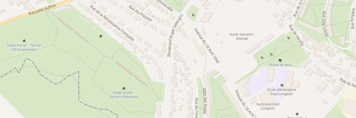 Plan du 12 Rue de l’Avenir à Noisy-le-Sec
