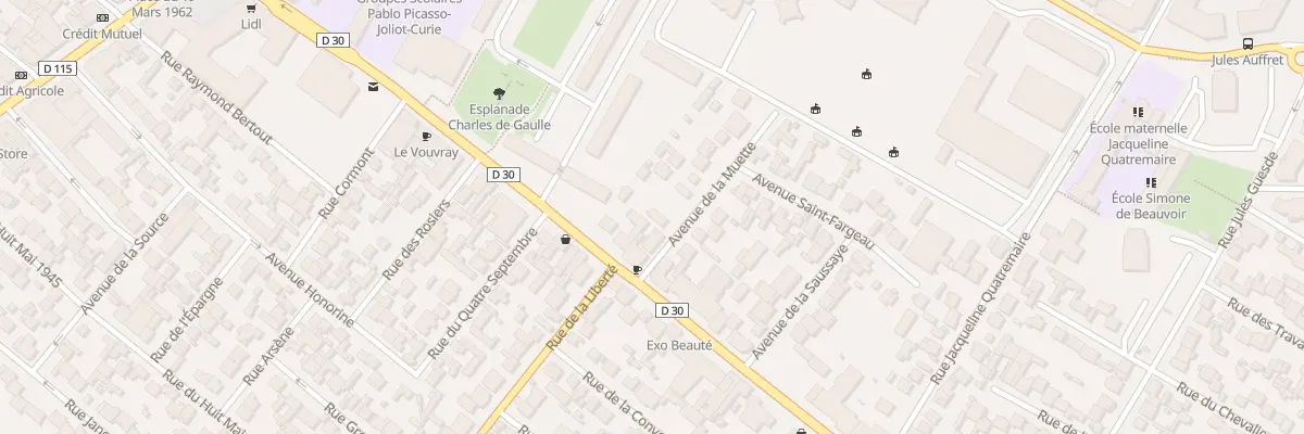 Plan du 9 Av De La Muette à Drancy