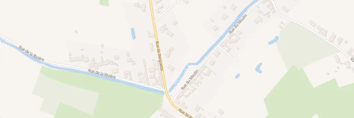 Plan du 36 Rue de Berguette à Ham-en-Artois