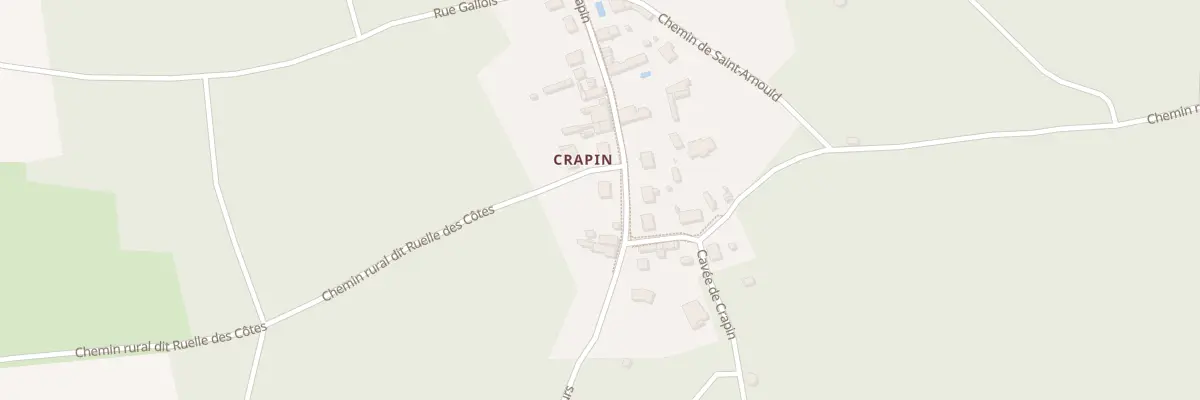 Plan du 800 Rue de Crapin à Breuil-le-Sec