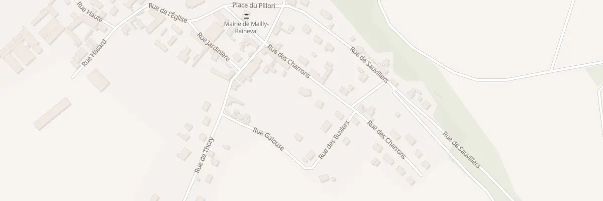 Plan du 90 Rue des Charrons à Mailly-Raineval