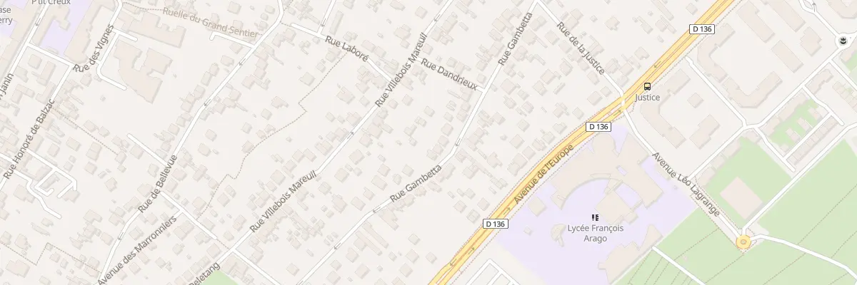 Plan du 11C Rue Gambetta à Villeneuve-Saint-Georges