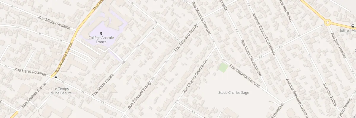 Plan du 42 Rue Branly à Drancy