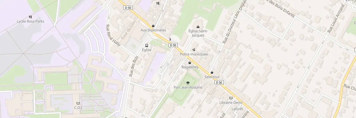 Plan du 56 Av de la République à Montgeron