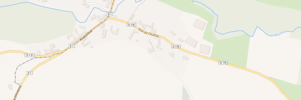 Plan du 4 Rue de Vauchelles à Thièvres