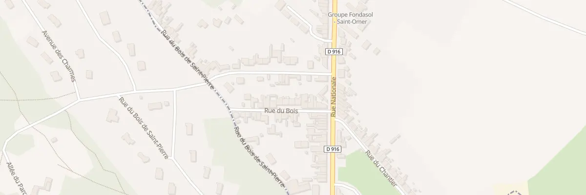 Plan du 12 Rue du Bois à Burbure