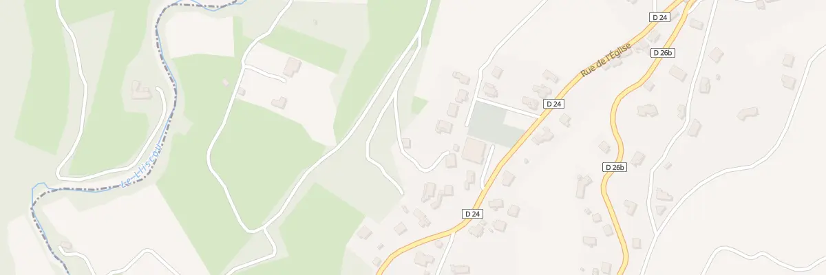 Plan de Las Tartarouses à Los Masos
