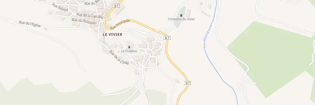 Plan du 76 La Ville au Vivier