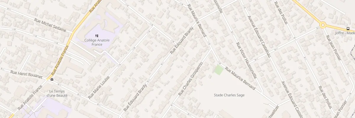 Plan du 44 Rue Branly à Drancy