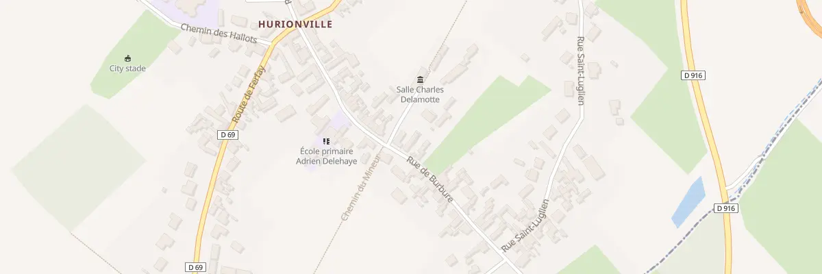 Plan du 42B Rte de Burbure Hurionville à Lillers