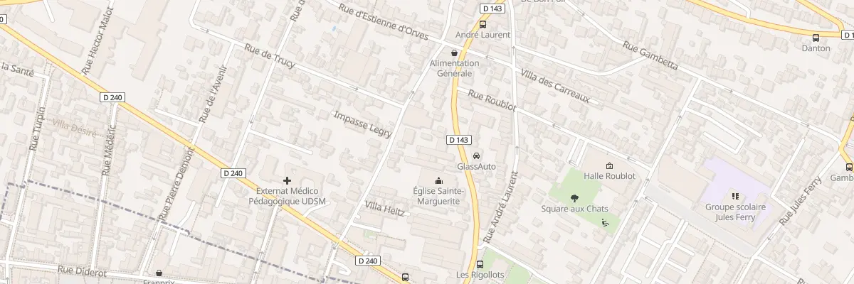 Plan du 33 Av de la République à Fontenay-sous-Bois