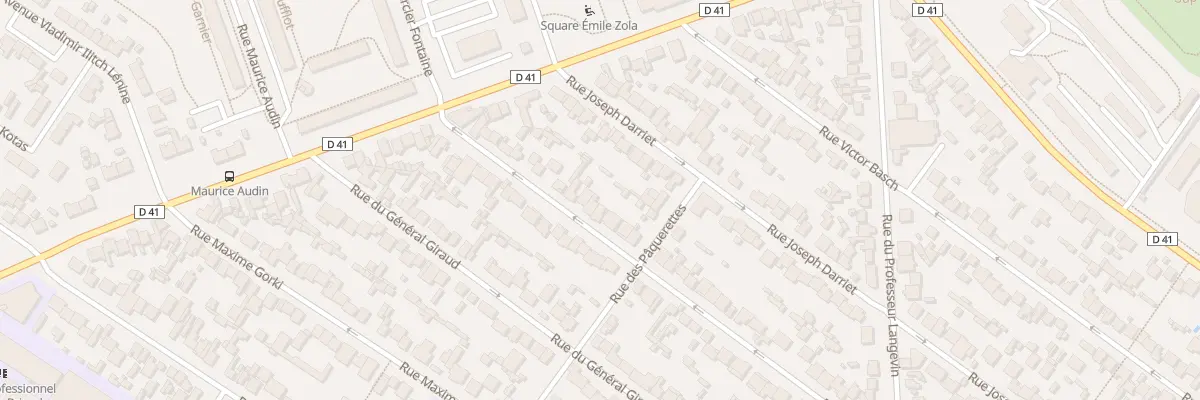 Plan du 114 Rue Emile Kahn au Blanc-Mesnil