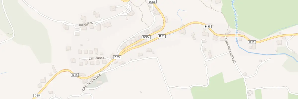 Plan du 230 Lo Pla à Eus