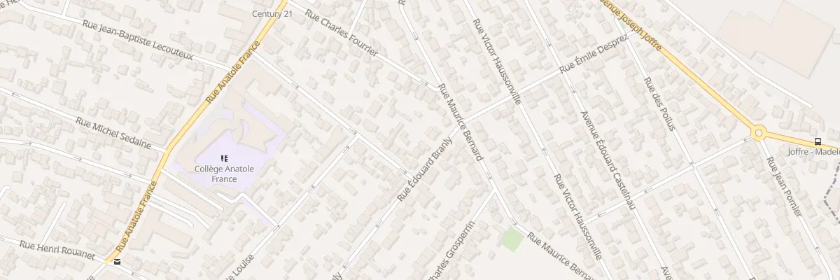 Plan du 51 Rue Branly à Drancy