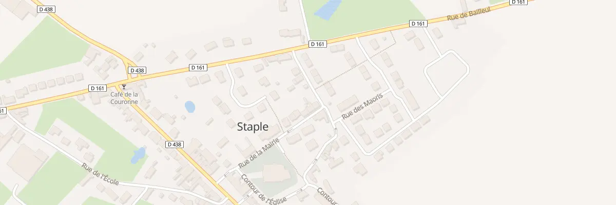 Plan du 163 Rue de la Mairie à Staple