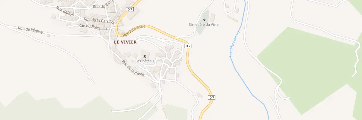 Plan du 77 La Ville au Vivier