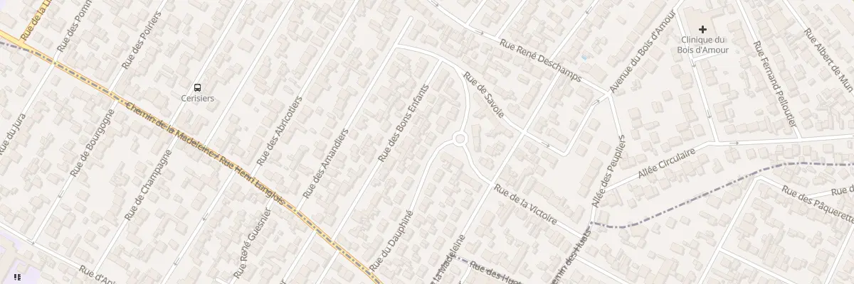 Plan du 31 Rue Du Dauphine à Drancy