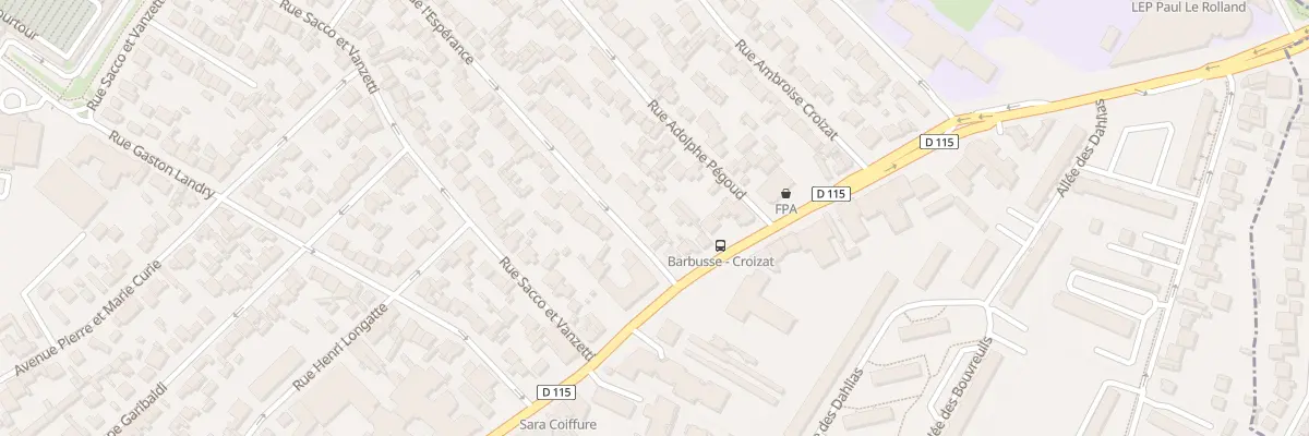 Plan du 55 Rue De L’Esperance à Drancy