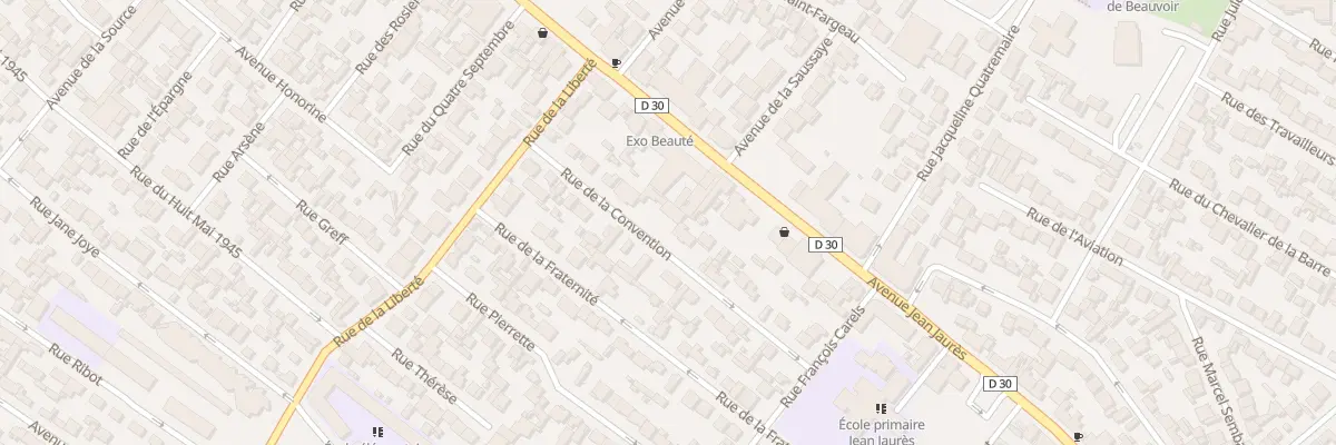 Plan du 21 Rue De La Convention à Drancy