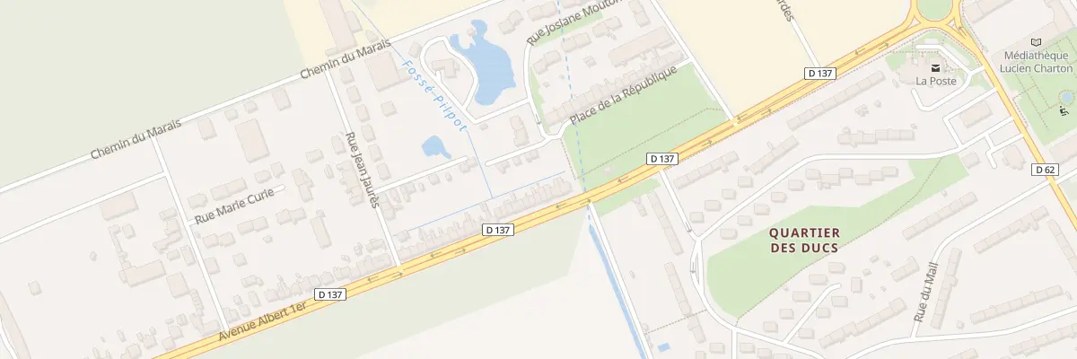 Plan du 6 Av Albert 1 Er à Liancourt