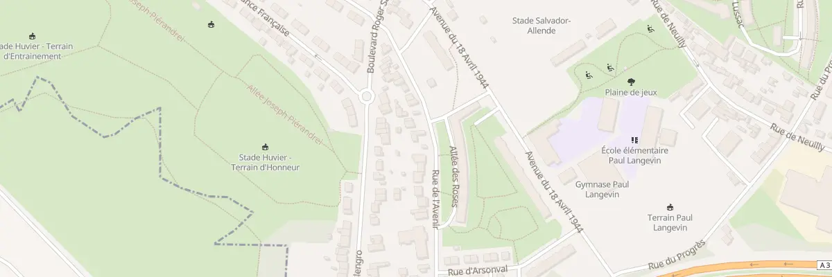 Plan du 32 Rue de l’Avenir à Noisy-le-Sec