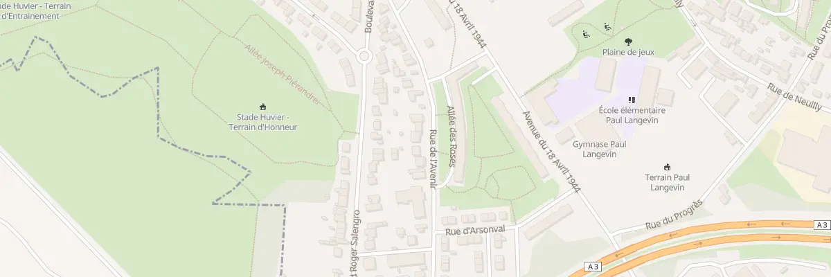 Plan du 44 Rue de l’Avenir à Noisy-le-Sec